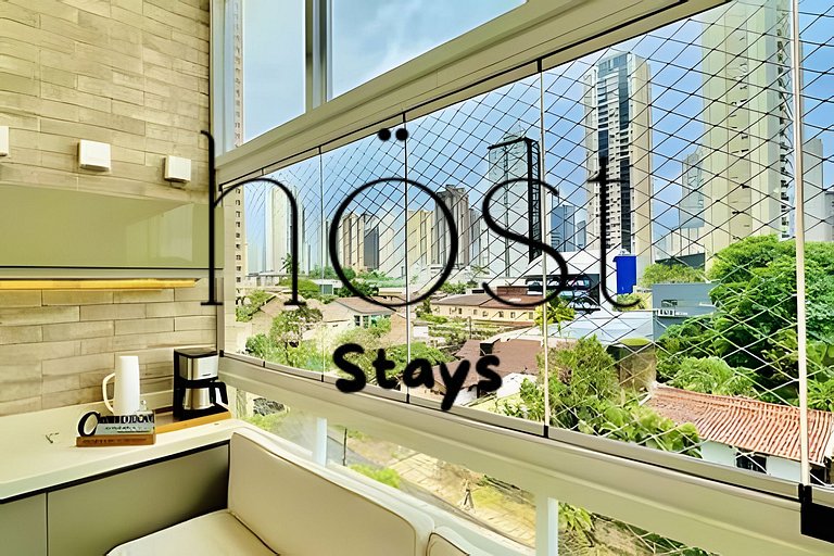 Duplex 2 Suítes, Luxo, vista para a cidade