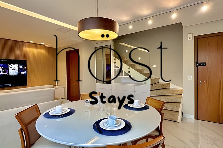 Duplex luxo Setor Bueno 2 Suítes