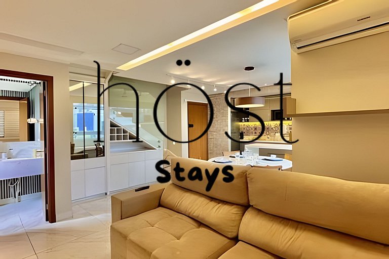 Duplex luxo Setor Bueno 2 Suítes