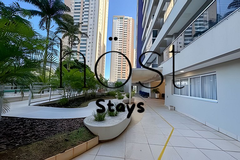 Duplex luxo Setor Bueno 2 Suítes