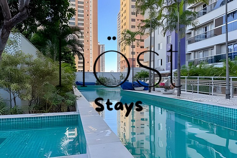 Duplex luxo Setor Bueno 2 Suítes