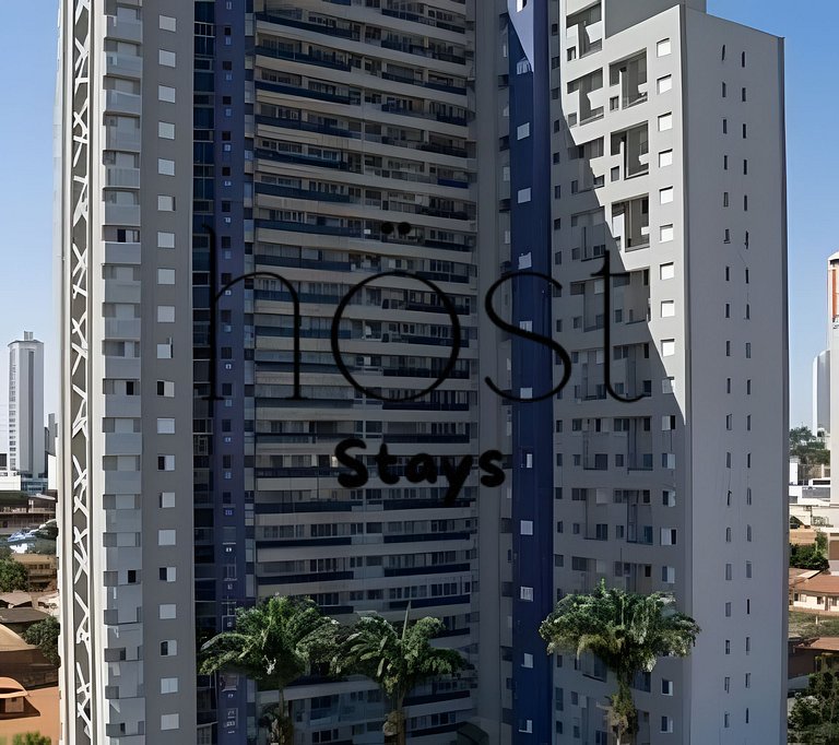 Duplex no Setor Bueno, Piscina, Academia e Vista